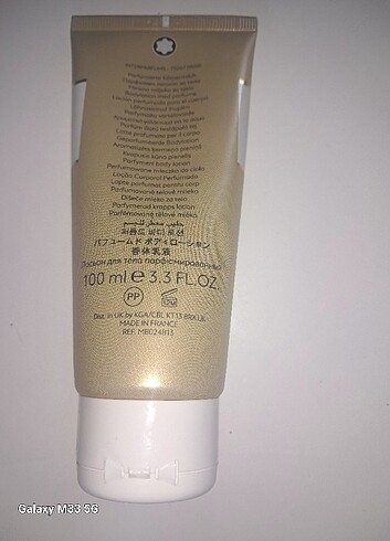  Beden Renk MontBlanck body lotion