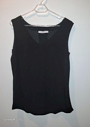 Siyah V Yaka Kolsuz Fitted Kadın Yelek
