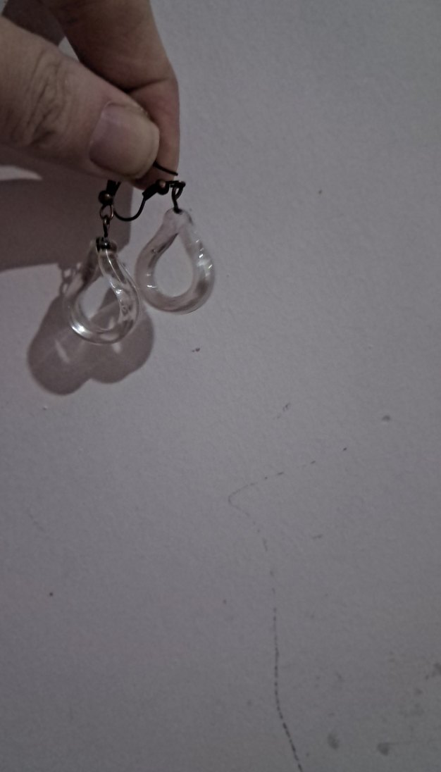 Şeffaf Midi Bohem Küpe - Görsel 2