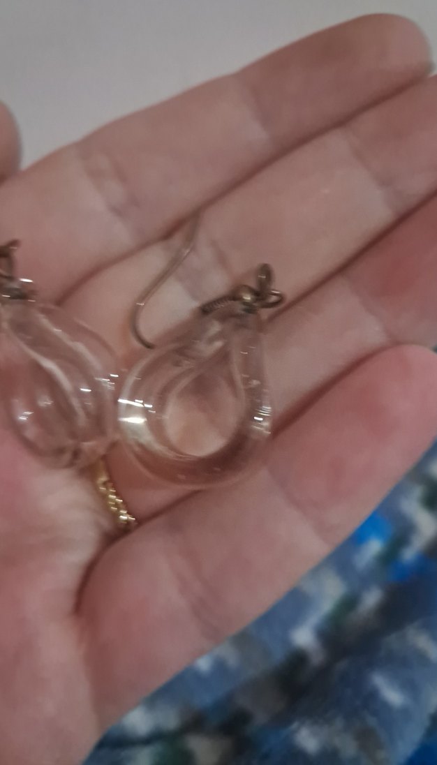 Şeffaf Midi Bohem Küpe - Görsel 4