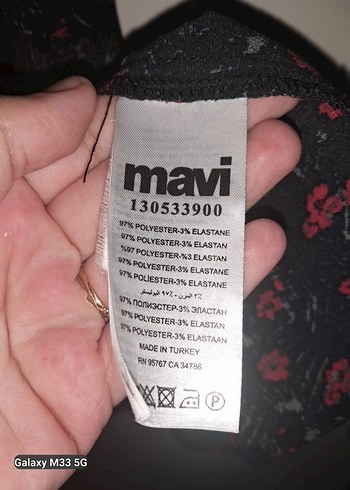 Çiçek Desenli Siyah Elbise - Görsel 4