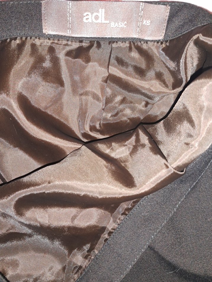 Kahve KumasMidi Kadın Etek - Görsel 3