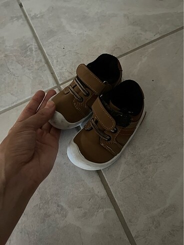 19 Beden Bebek ayakkabısı