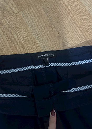 Mango Lacivert Kadın Kalem Etek - Görsel 2