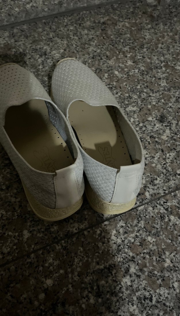 Kadın Beyaz Dolgu Topuk Espadril - Görsel 3