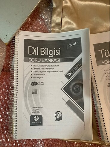  Yks hazırlık kitapları lütfen ilan açtırın????????