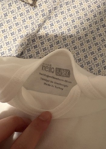 Uzun Kollu Beyaz Body Zıbın 3'lü - Görsel 4