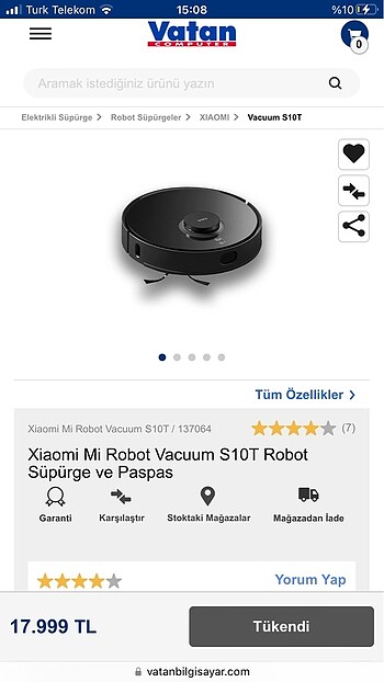 Robot süpürge