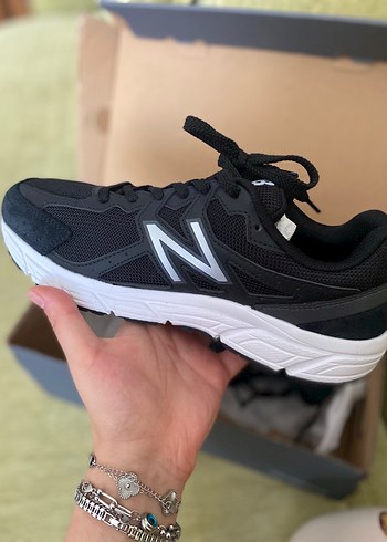 38,5 Beden siyah Renk New Balance Siyah Unisex Spor Ayakkabı