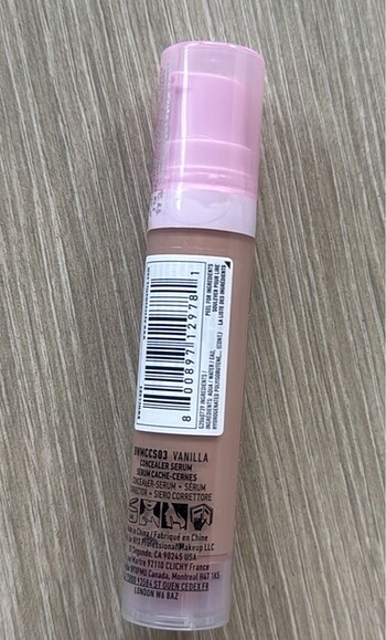 NYX Bare with me kapatıcı