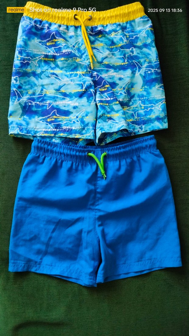 Erkek Çocuk Mavi Basic Şortlar - Görsel 2