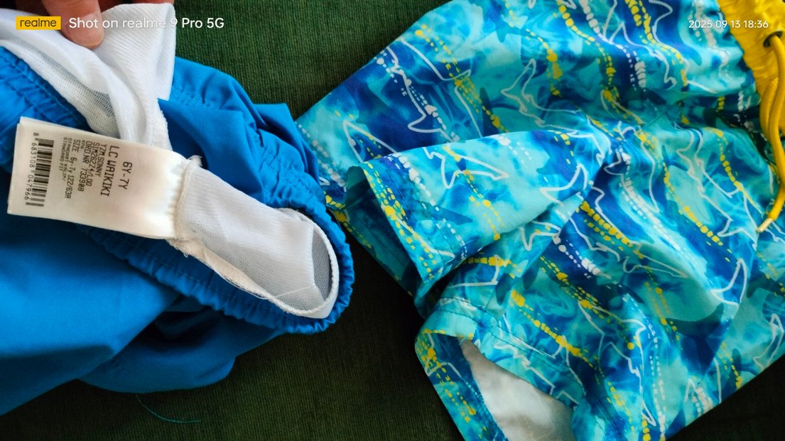 Erkek Çocuk Mavi Basic Şortlar - Görsel 4