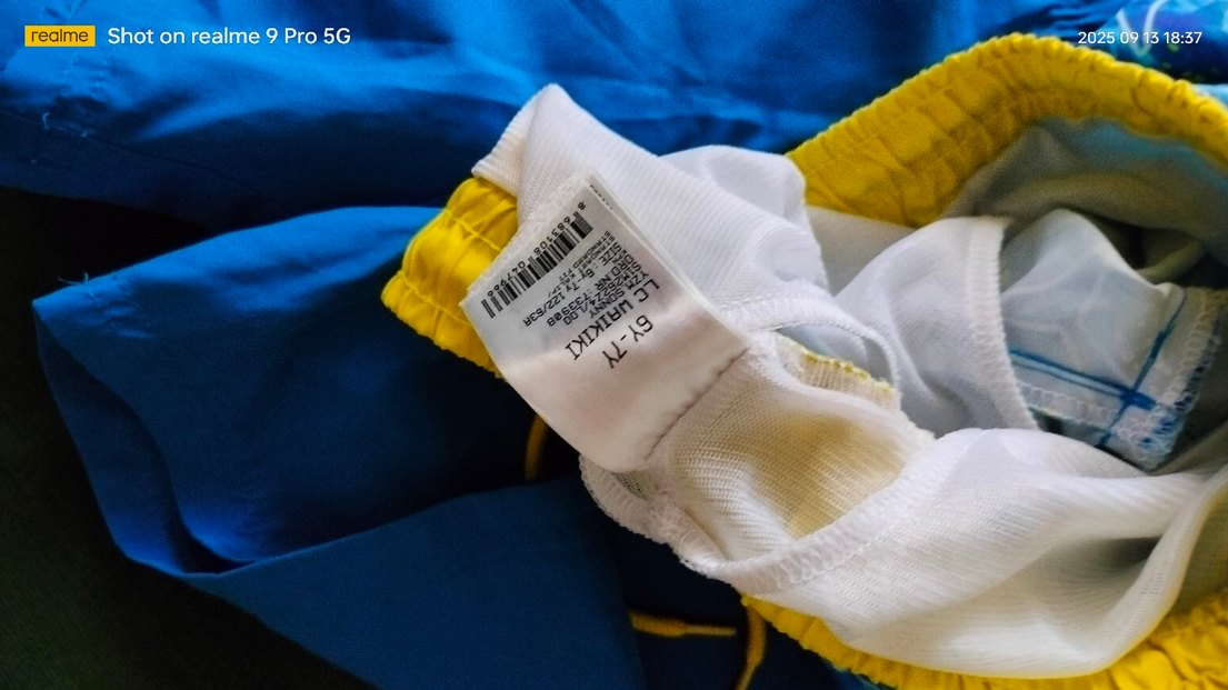 Erkek Çocuk Mavi Basic Şortlar - Görsel 5