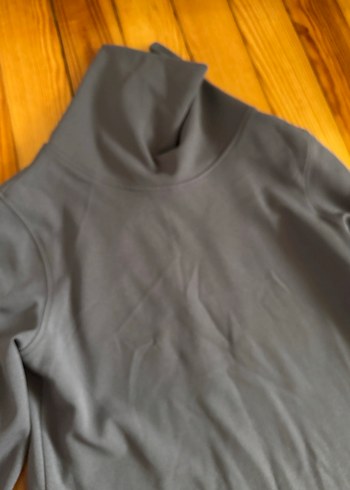 Kadın acık Lacivert Uzun Kollu Triko Elbise - Görsel 3