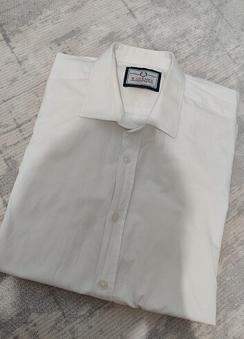 Erkek Beyaz Gömlek  - Görsel 5