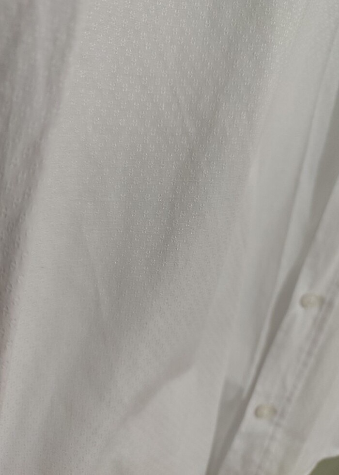 Erkek Beyaz Gömlek  - Görsel 3