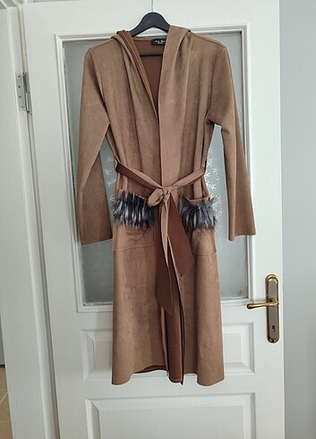 Mevsimlik Süet Palto - Görsel 6