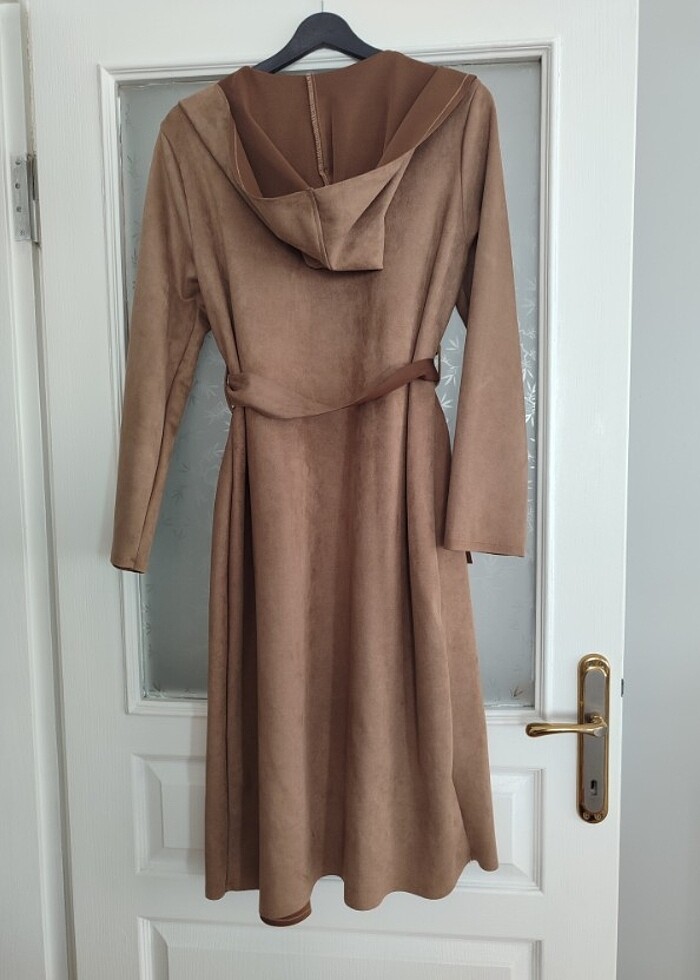 Mevsimlik Süet Palto - Görsel 4