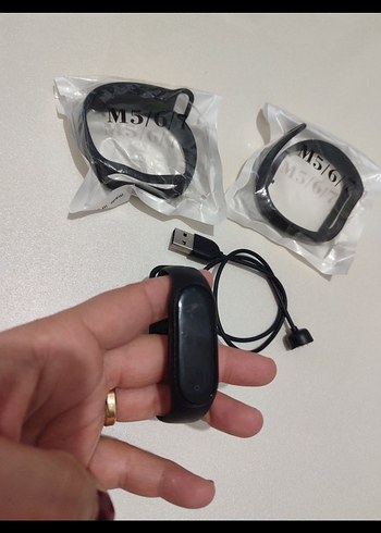 Xiamio Mi Band 5 Siyah Akıllı Bileklik/ Unisex - Görsel 6