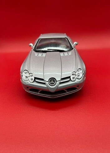 Beden gri Renk Mercedes Benz SLR McLaren 2003 1:18
