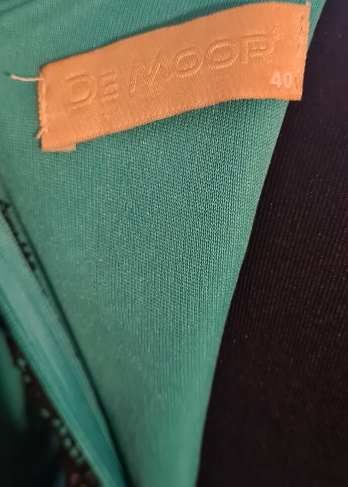 Güpürlü taşlı Abiye elbise 40 beden  - Görsel 5