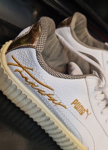 37 Beden altın Renk PUMA BAYAN AYAKKABI 36 NUMARA 