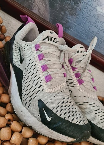Nike Nike Air270 Gri Mor Spor Ayakkabı 36.5