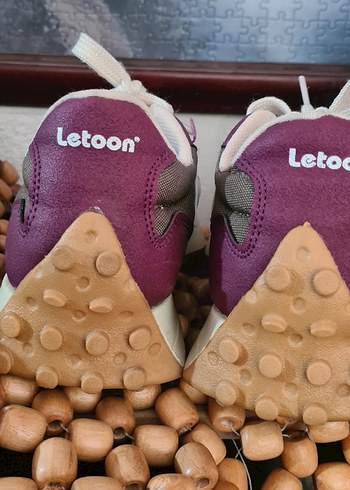 Mor Letoon Kadın Spor Ayakkabı Platform Tabanlı