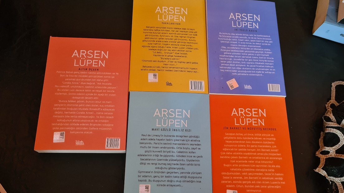 Arsen Lüpen 5 Kitap Set - Görsel 4