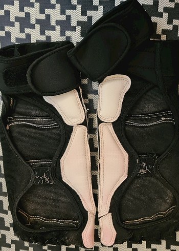 Dae do tekvando Velcro Bağlamalı Beyaz  Diz kol koruyucu - Görsel 8