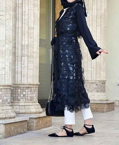 40 Beden Abaya ceket