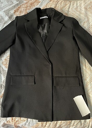 38 Beden Siyah Blazer ceket kadın