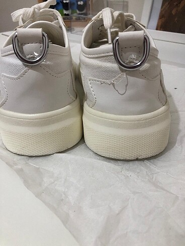 37 Beden beyaz Renk Elle Beyaz Sneakers
