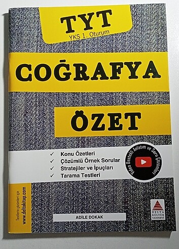 Beden Delta kültür yayınları tyt tarih ve tyt coğrafya özeti