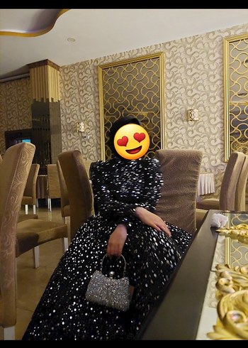 s Beden tesettür abiye siyah Betül saday