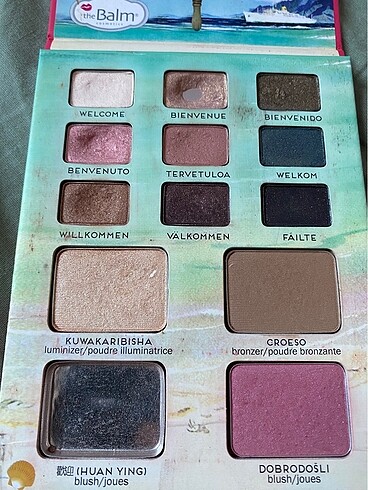  Beden The balm palet