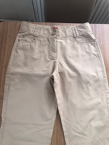 American Vintage vintage bej yazlık pantolon