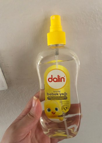 Dalin Bebek Yağı Sprey 200 ml Sarı