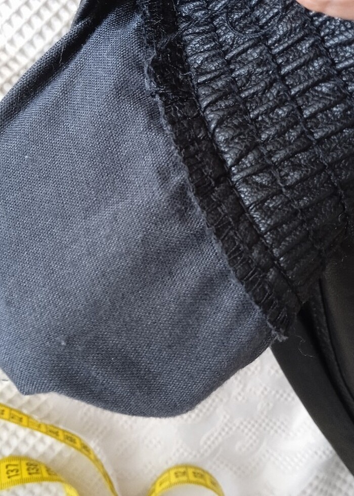 Zara deri pantolon - Görsel 5