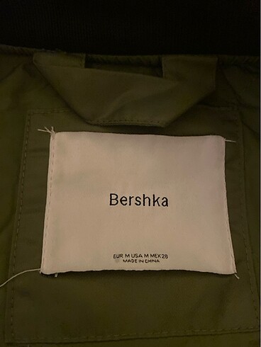 m Beden bershka bomber ceket