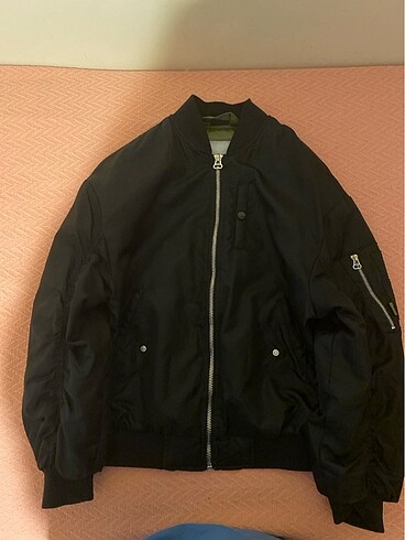 m Beden siyah Renk bershka bomber ceket
