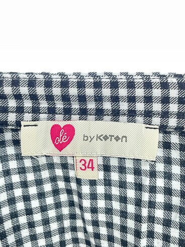 34 Beden çeşitli Renk Koton Gömlek %70 İndirimli.