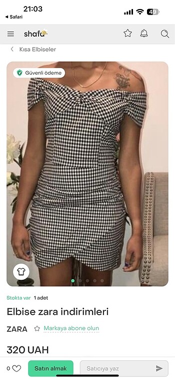 Muhteşem mini elbise - Görsel 6