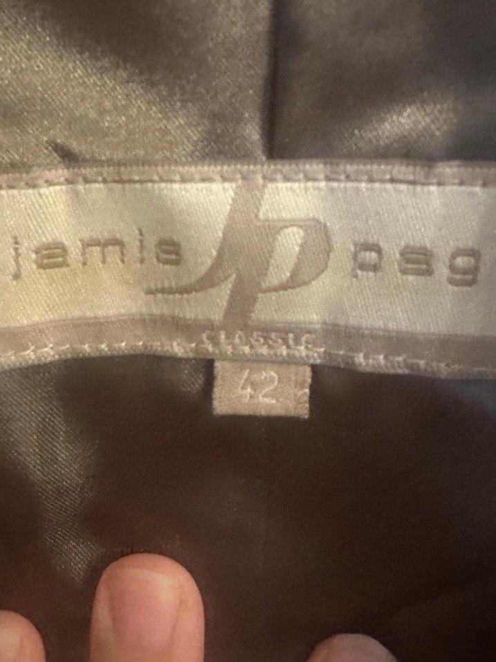 Vizon Deri Fermuarlı Kışlık Biker Ceket 40-42 beden - Görsel 3