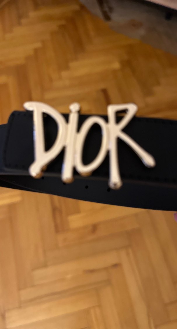 Dior Kadın Deri Kemer Altın Tokalı - Görsel 3