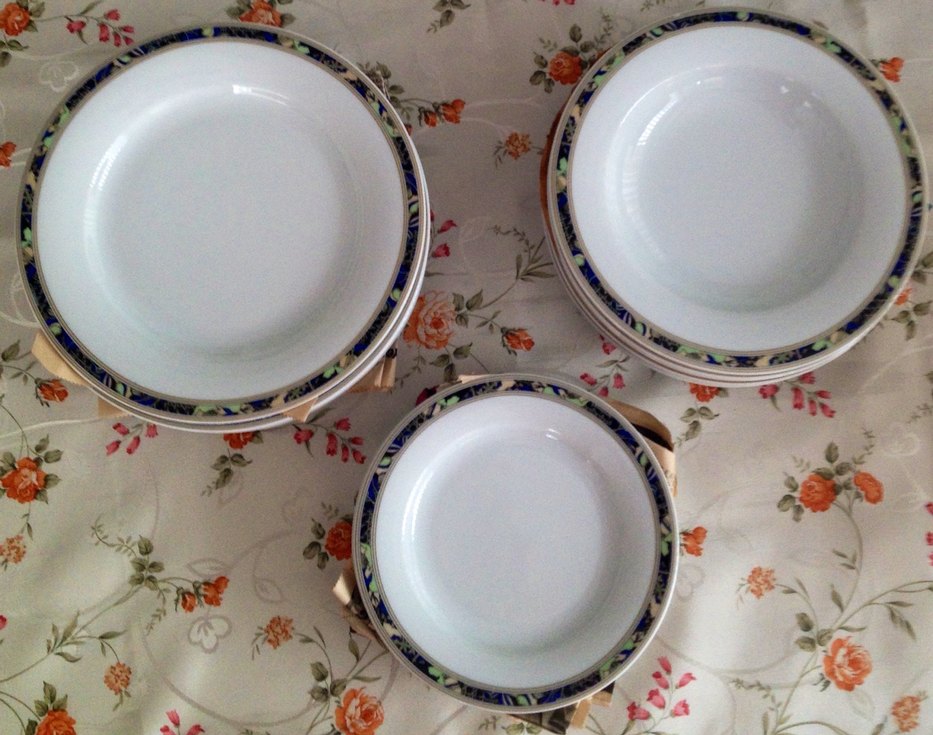 Alman malı yüksek kalite tabak seti - Görsel 3