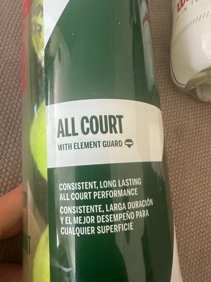 Wilson Tour Tenis Topu Seti 4lü bir kutu - Görsel 2