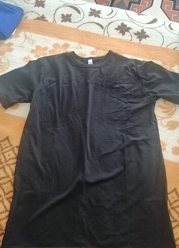 Diğer Siyah pamuklu tişört 