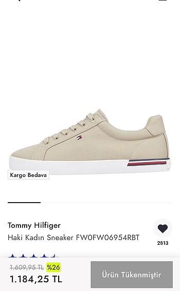 Tommy Hilfiger Spor ayakkabı