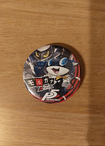 Persona 5 pin rozet Morgana 